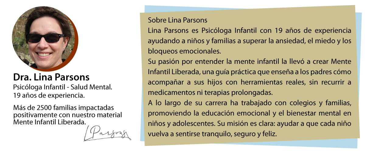 Sobre la Dra. Lina Parsons