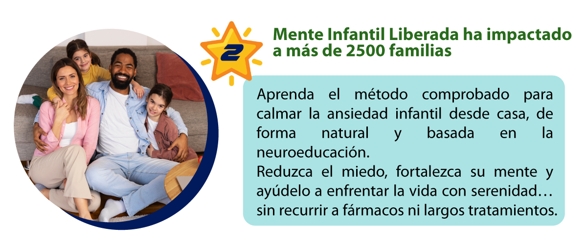 Método comprobado para calmar la ansiedad infantil