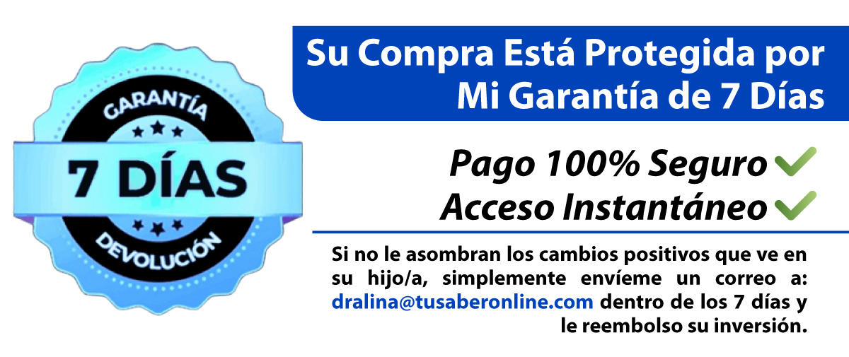 Garantía de devolución 7 días. Pago seguro y acceso inmediato.
